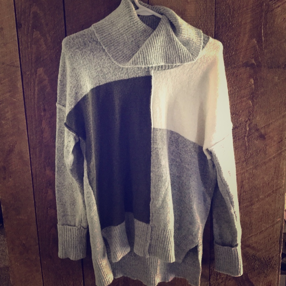 Oversized warm sweater
